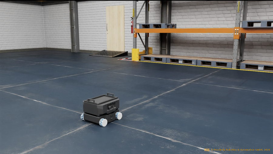 Slamdog 3.0 mini in NVIDIA Isaac Sim